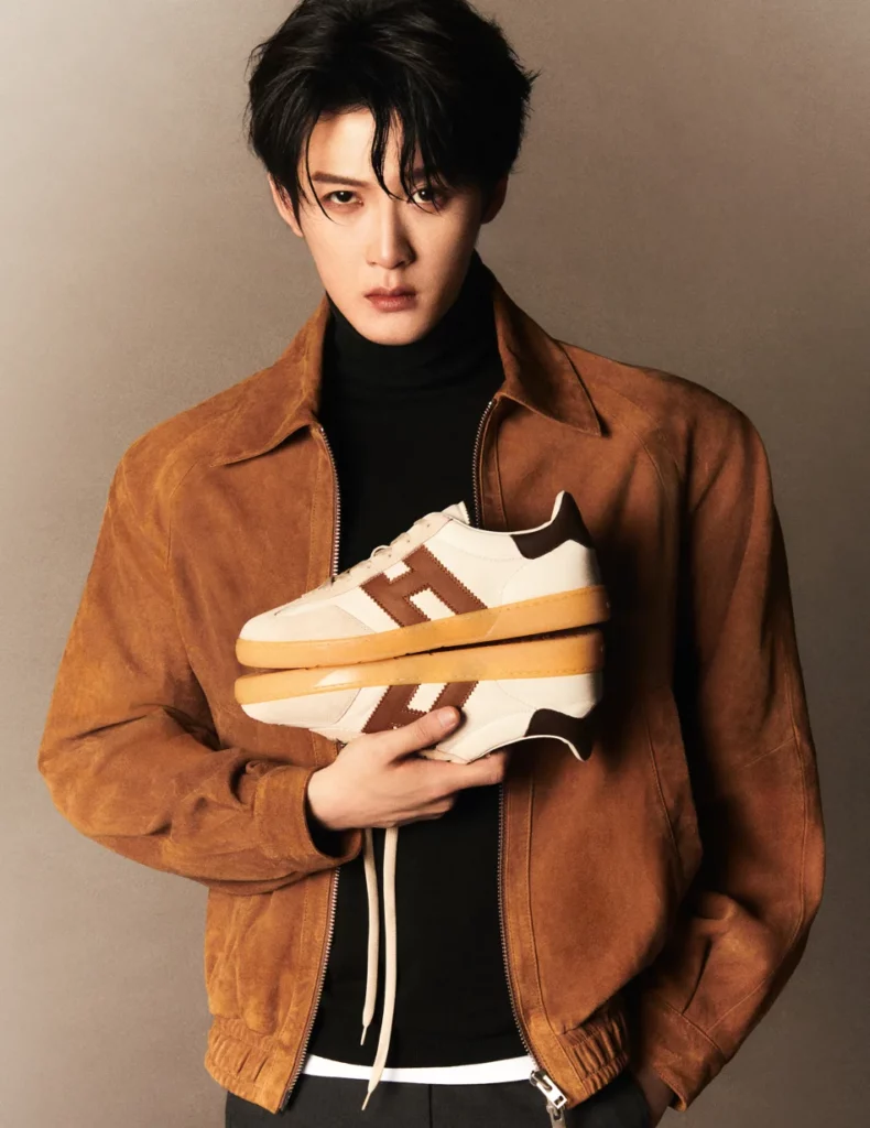 Tan Jianci Rocks HOGAN FW25, Bringing Milan Street Style to Life.