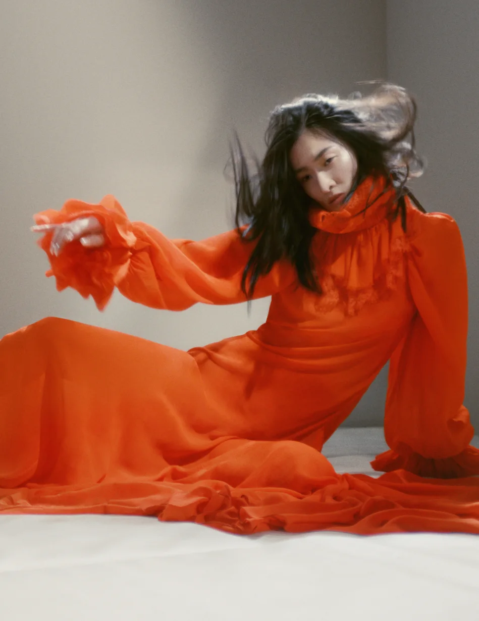 A 19th-Century Aesthetic Dream, Reimagined for McQueen’s Fall/Winter 2025 Campaign.