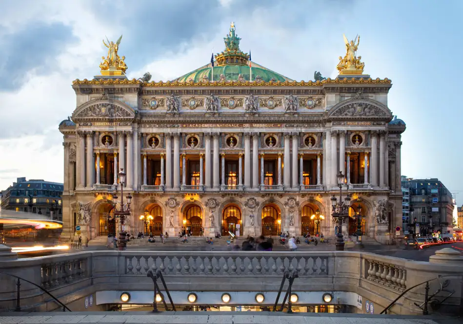 “**A New Era, A Fresh Vision** — With Chanel’s sponsorship, Paris ushers in a new chapter as landmarks like the Opéra Garnier receive elegant updates.”