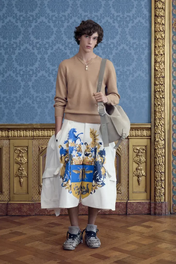 The Perfect Fusion of Medieval Gowns and Preppy Style! Dior’s Denim Tailcoat is Beyond Cool.